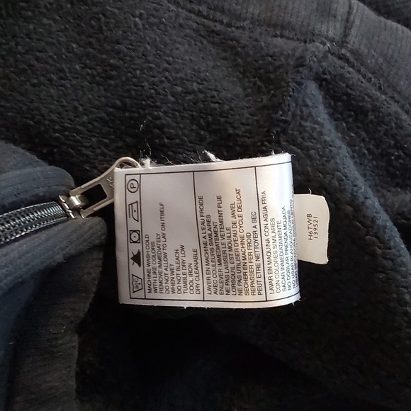 Air Jordan Black Full Zip Sweatshirt Jacket Pockets Excellent con. Mens Sz.M - Picture 14 of 14